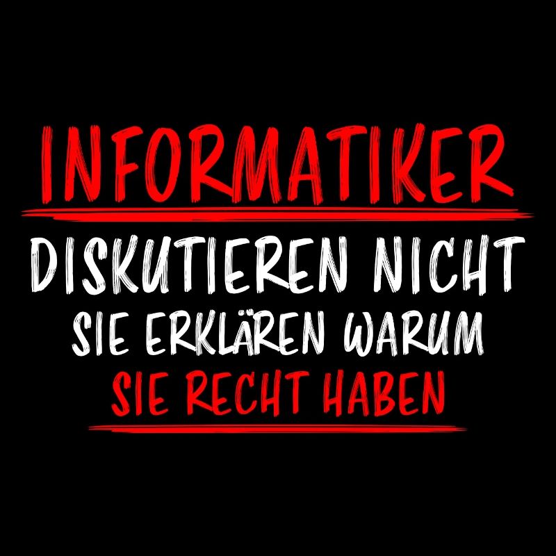 Informatiker Lustig Spruch Programmierer Geschenk