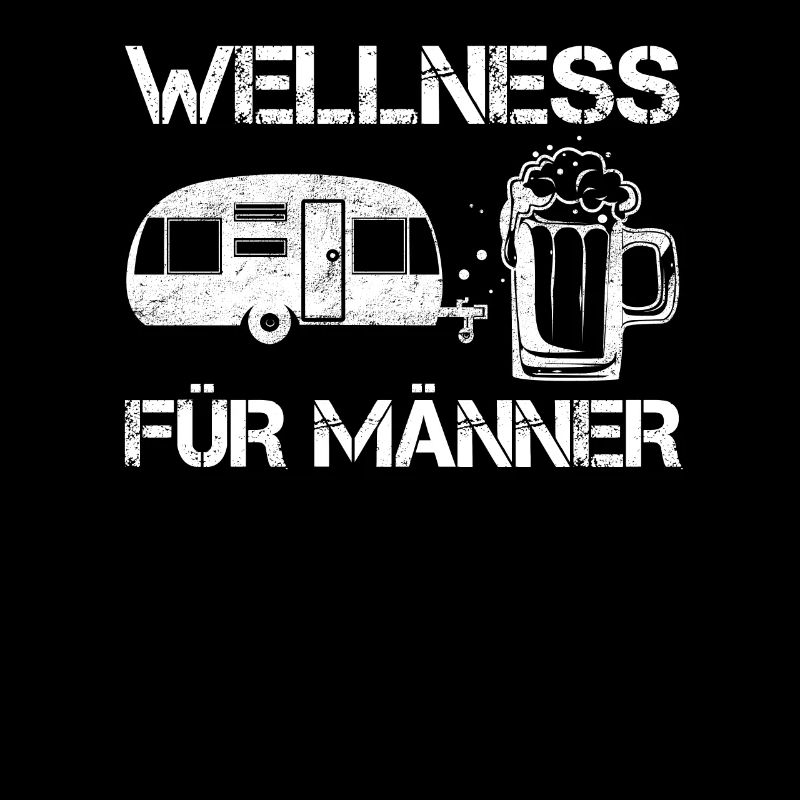 Camping Bier Camper & Biertrinker