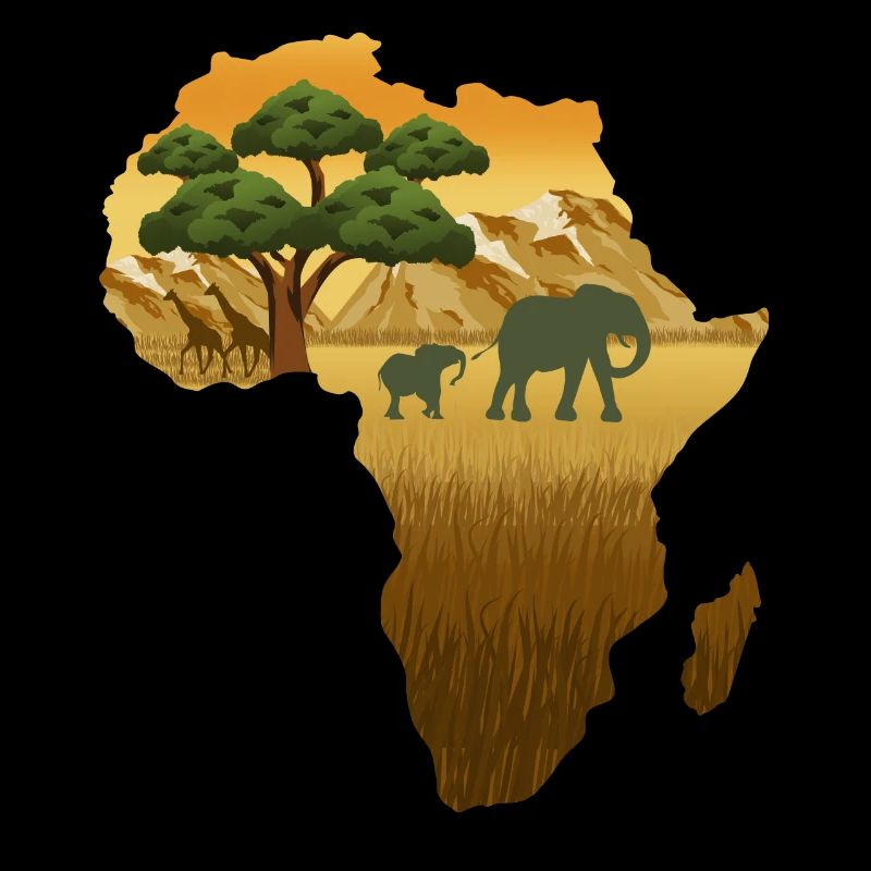 Afrika-Karten-Reggae