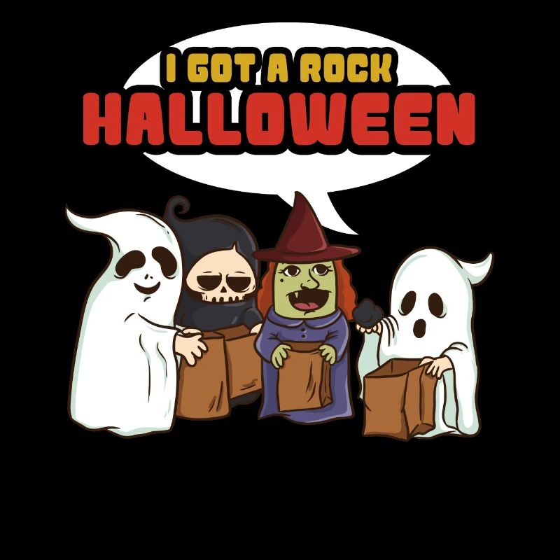 I have a rock Halloween