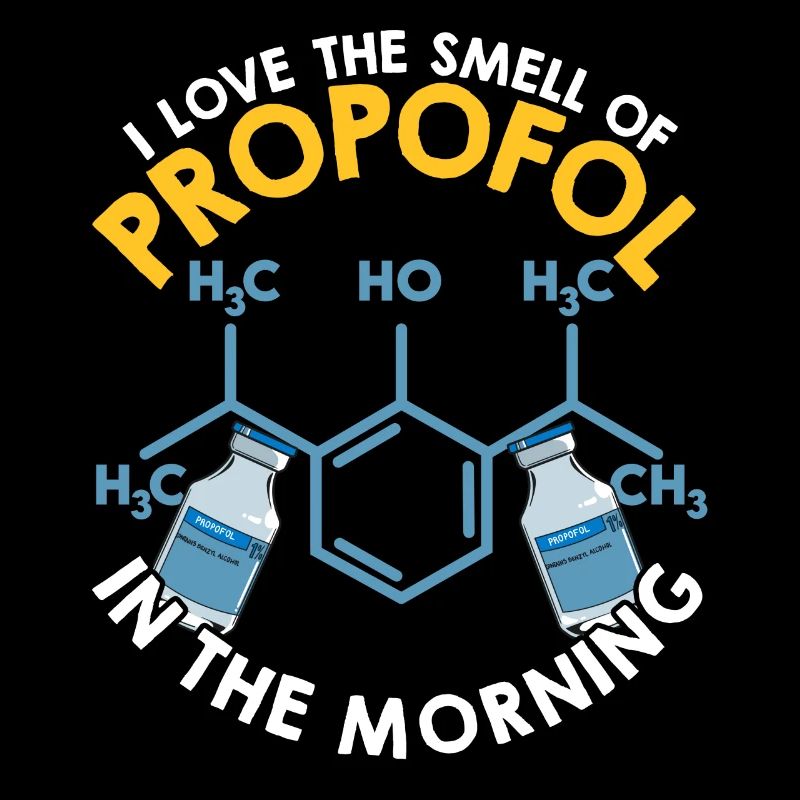 J’adore l’odeur du propofol le matin