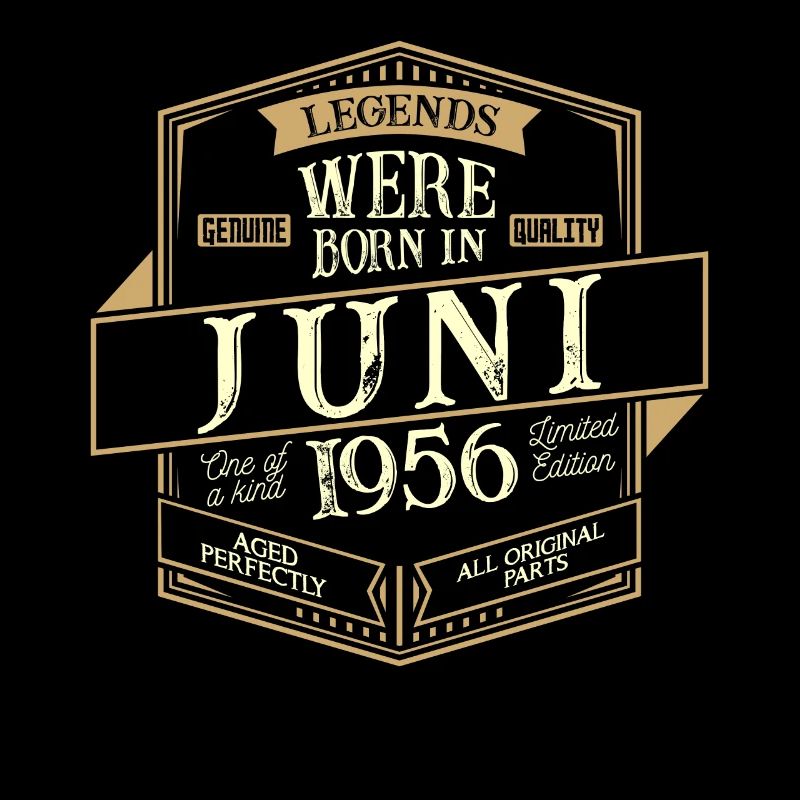 Juni 1956 Geburtstag Mann