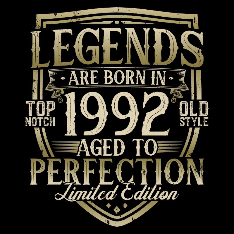 1992 Born Legends Birthday Gift