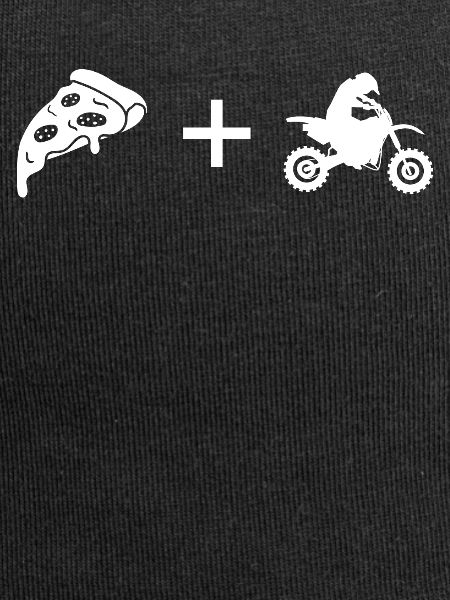 Pizza - Guy Motorcycle -