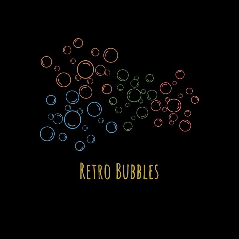 Retro Bubbles Lustige Seifenblasen