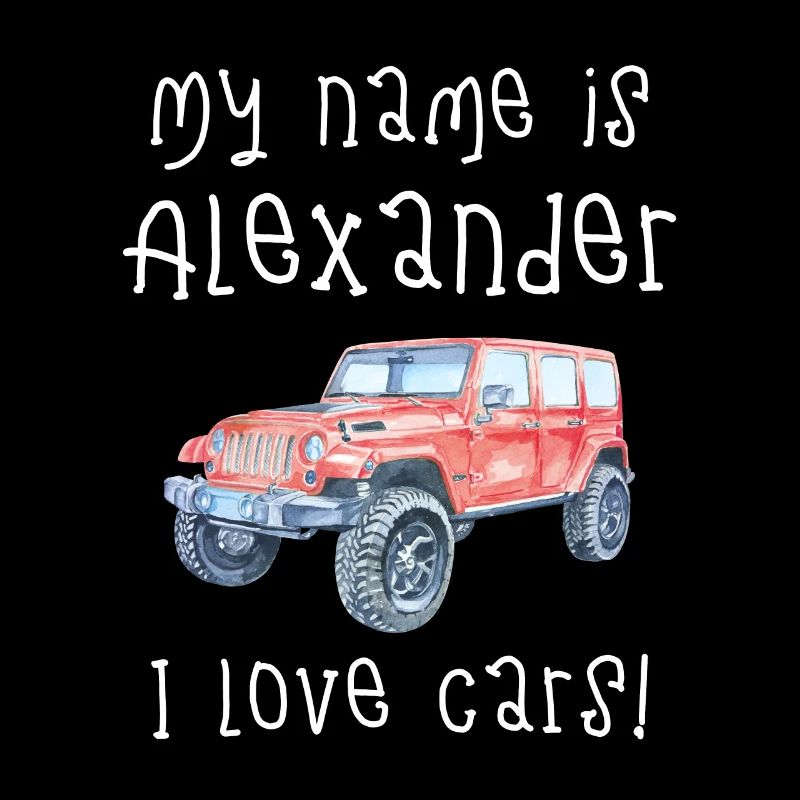 Mein Name Ist Alexander. Ich Liebe Autos.