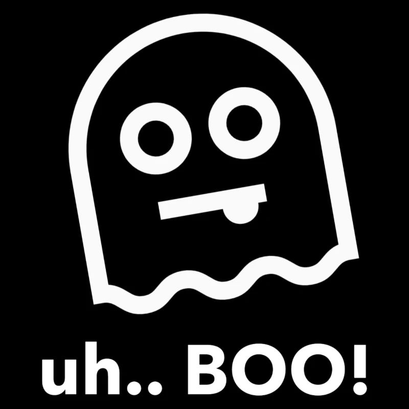 Äh... Buh! - Happy Halloween Minimalistischer