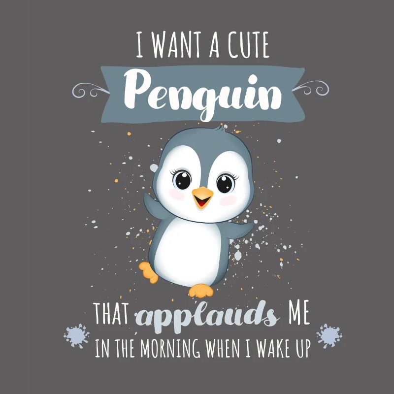 Ich Will Einen Kleinen Pinguin, Der Applaudiert