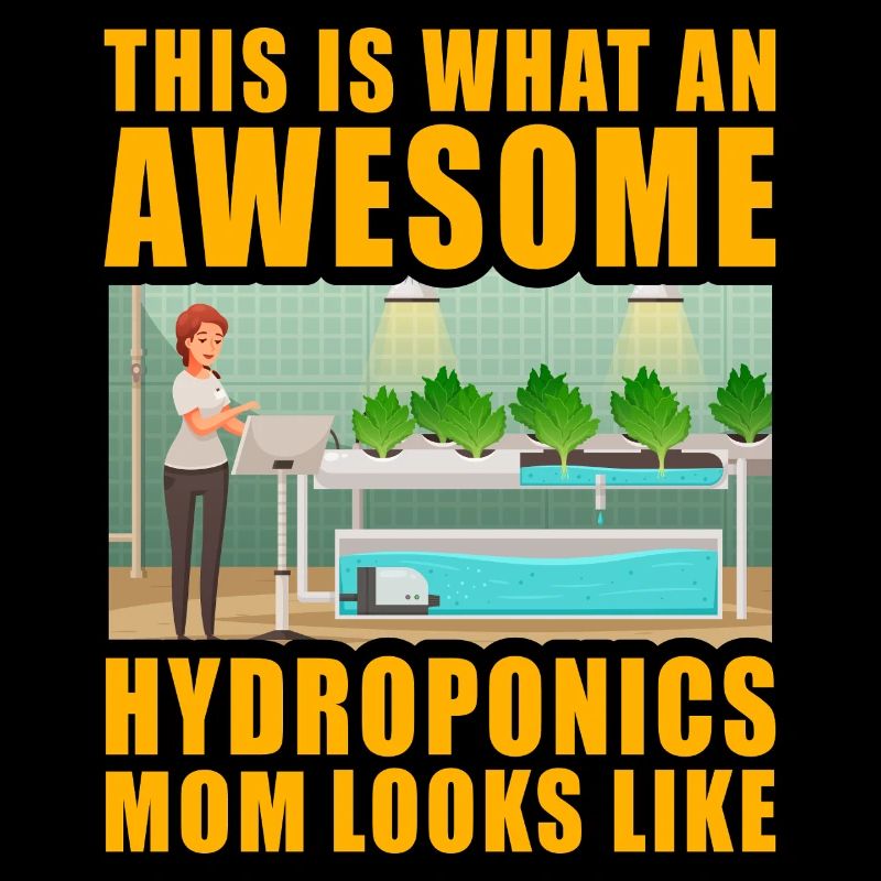 So sieht eine großartige Hydroponik-Mutter aus