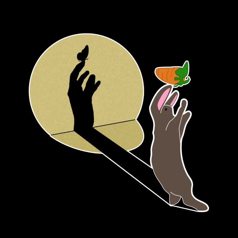 Lapin papillon de Pâques Lapin Idée cadeau