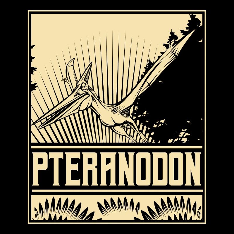 Pteranodon ptérodactyle volant dino dinosaure