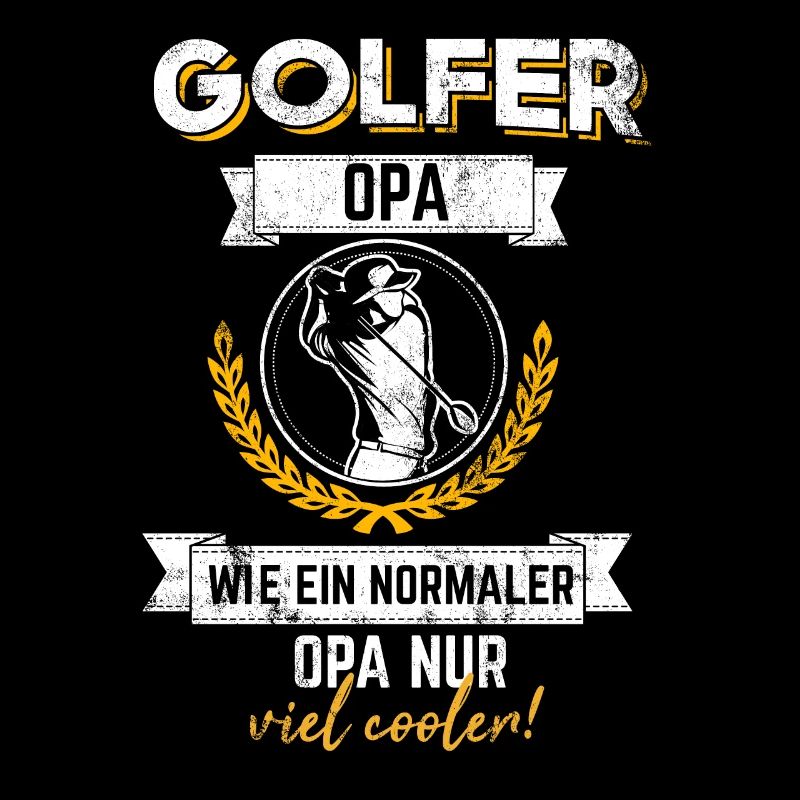 golfen golfer opa geschenk
