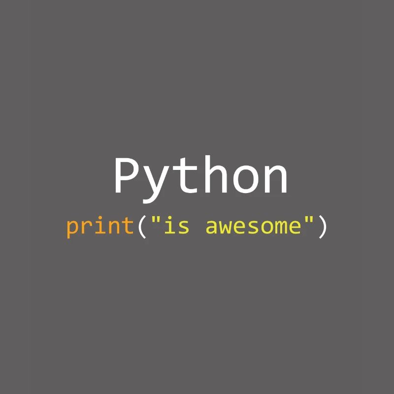 Python is awesome