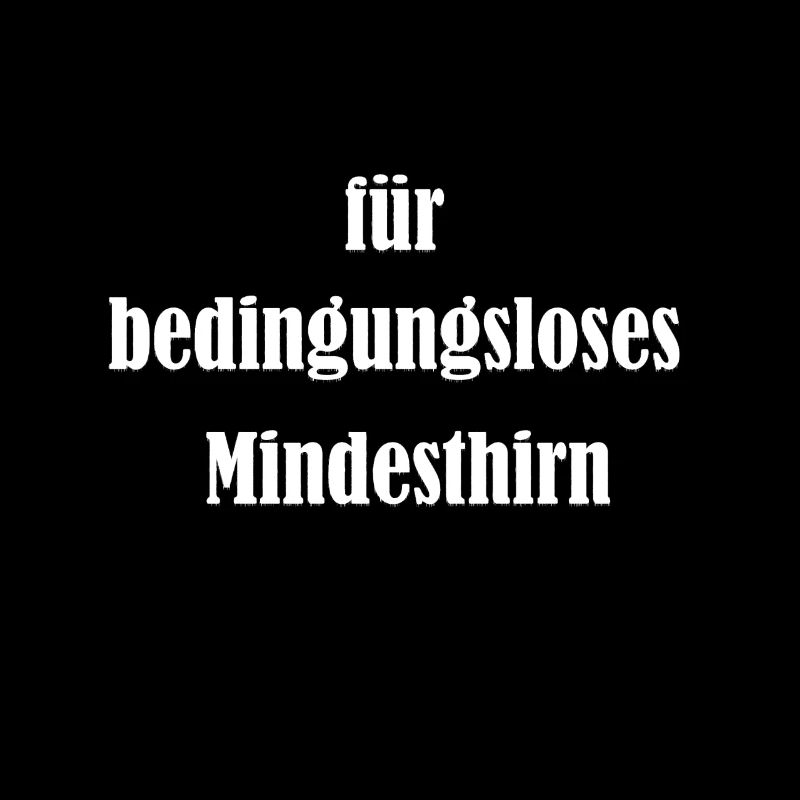 unconditional minimum brain income