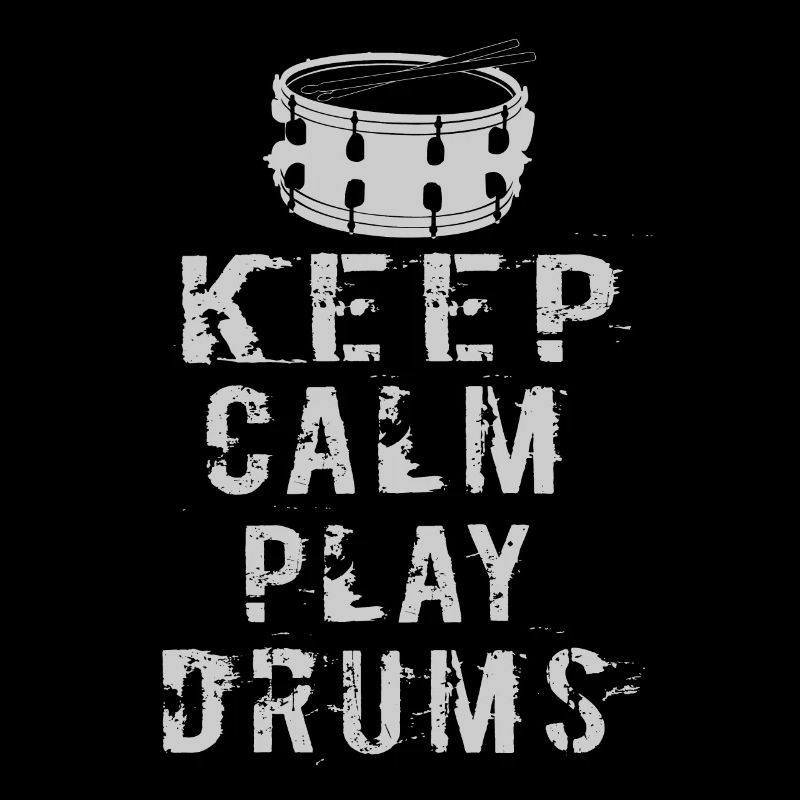 keep calm and play drums