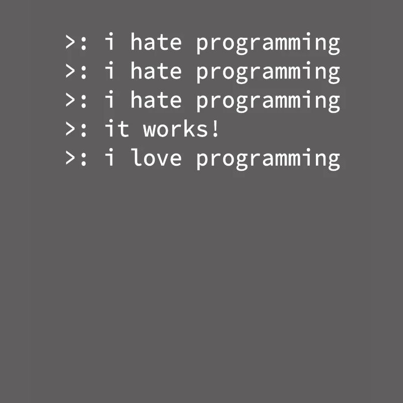 Programmer coden hate nerd geek funny gift