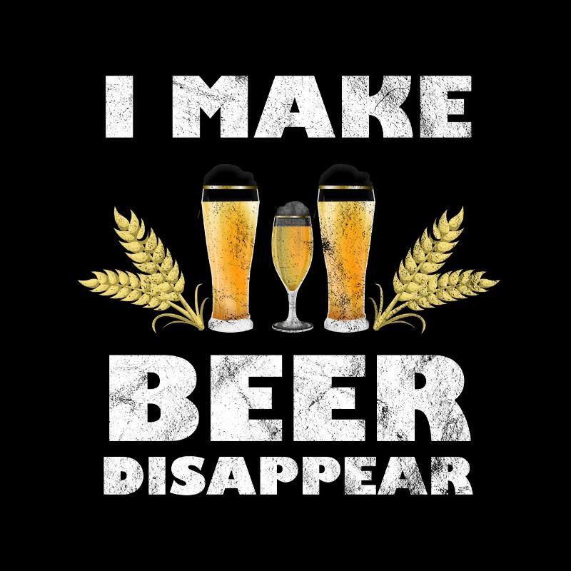 Bier lustiger BierSpruch mit Bier
