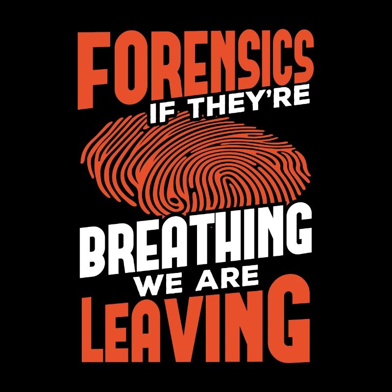 Forensiker Forensik DNA Polizei Blut Geschenk