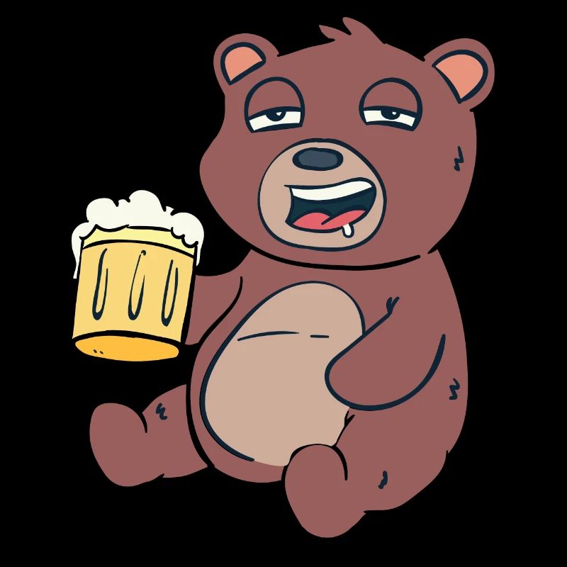 Bär mit Bier