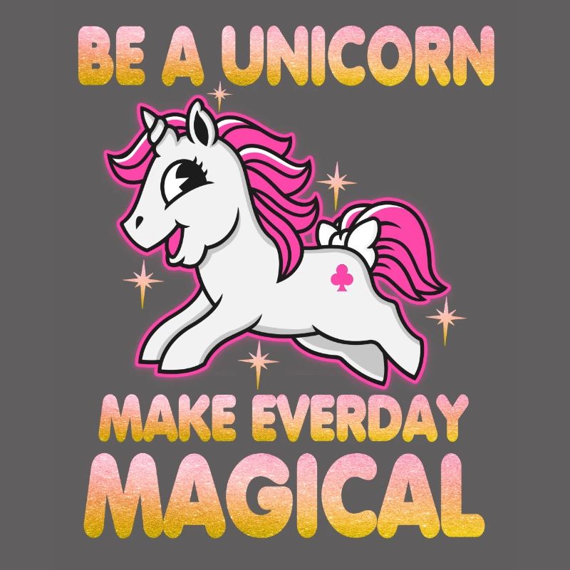 Sei ein Einhorn