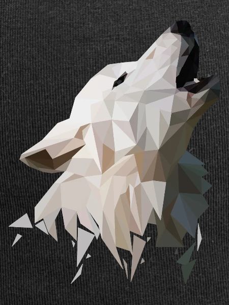 Wolf Polygon Modern