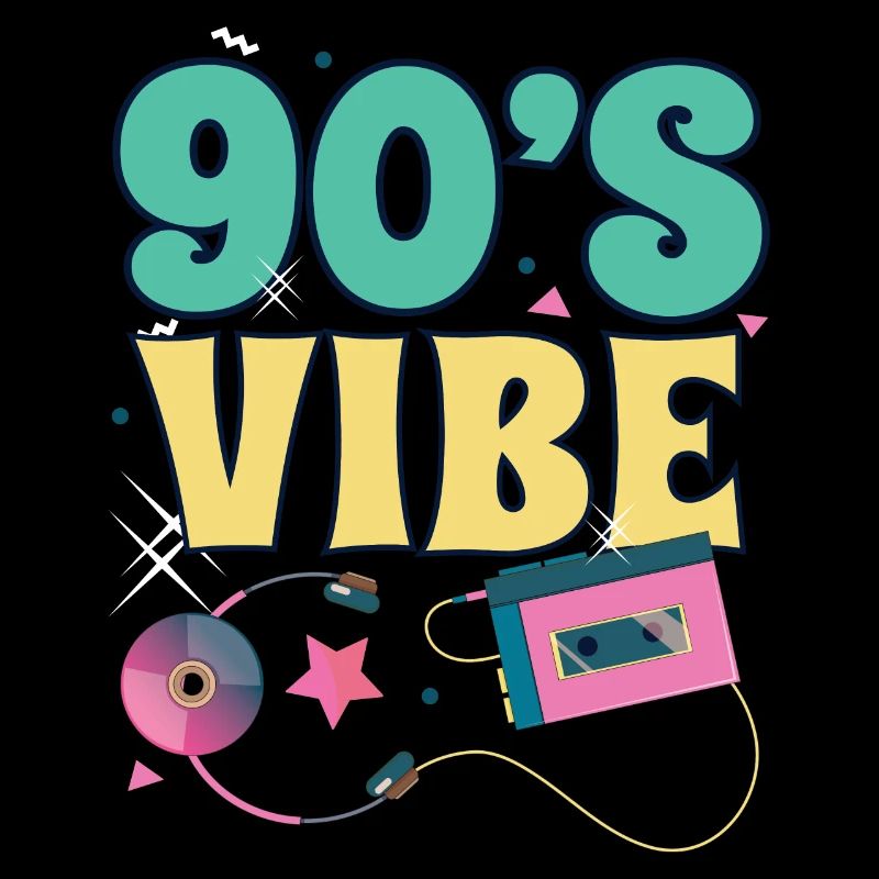90er Jahre 90s Retro Geschenk