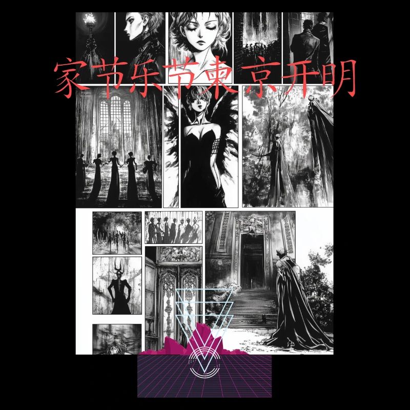 Horror Manga Design