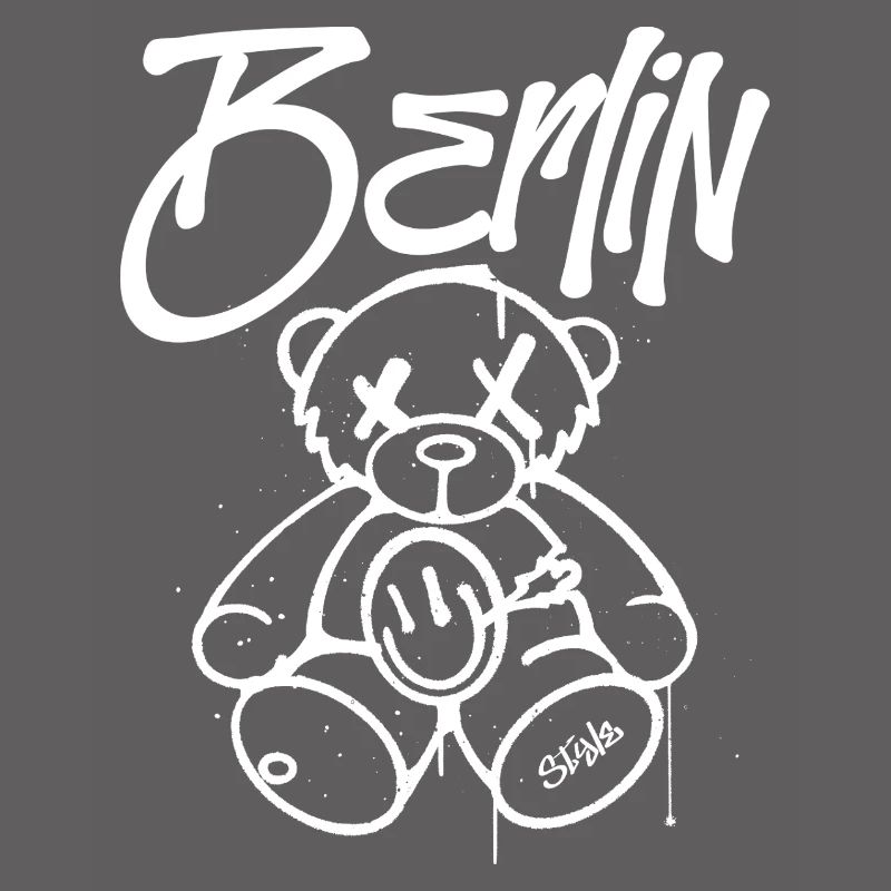 Berlin Style Berliner Bär Maskottchen Geschenk