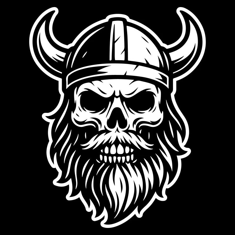 Wikinger Totenkopf