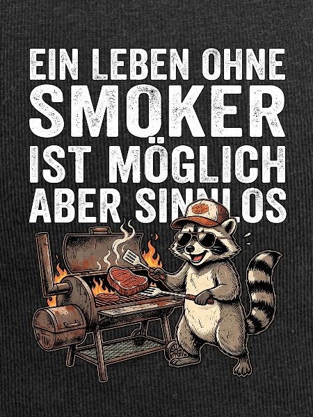 Waschbär Smoker Liebhaber