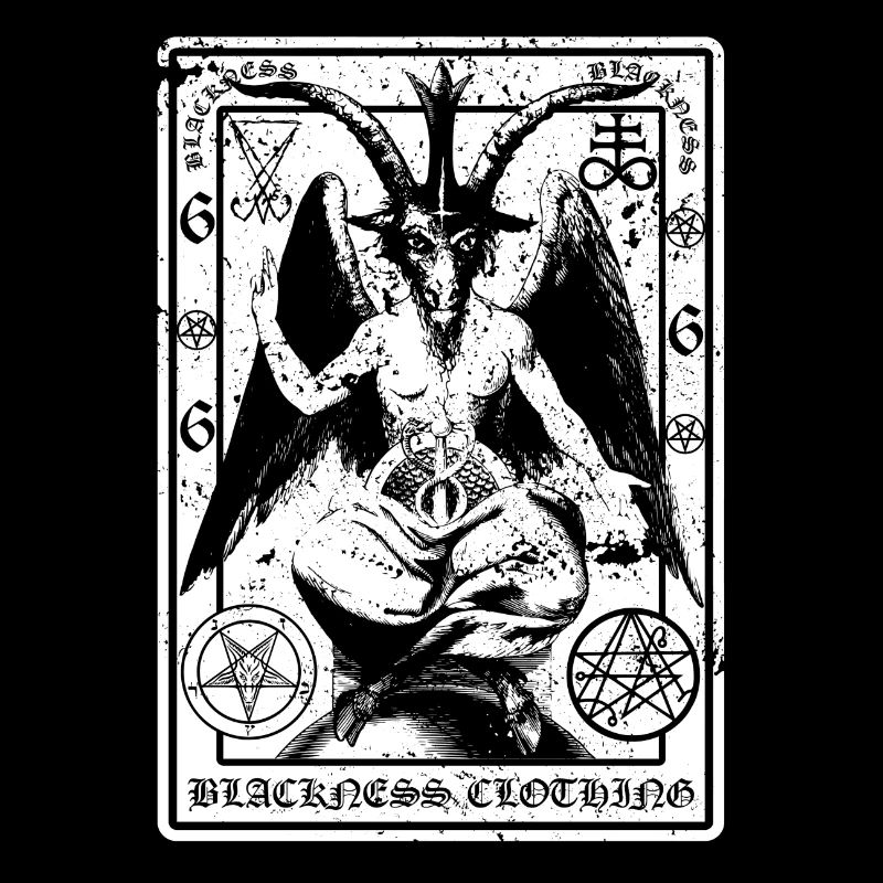 Chemise Baphomet | Satan Lucifer 666 Pentagram Evil
