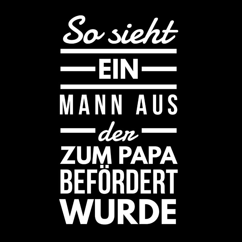 Frisch gebackener Papa Spruch Tshirt Geschenk