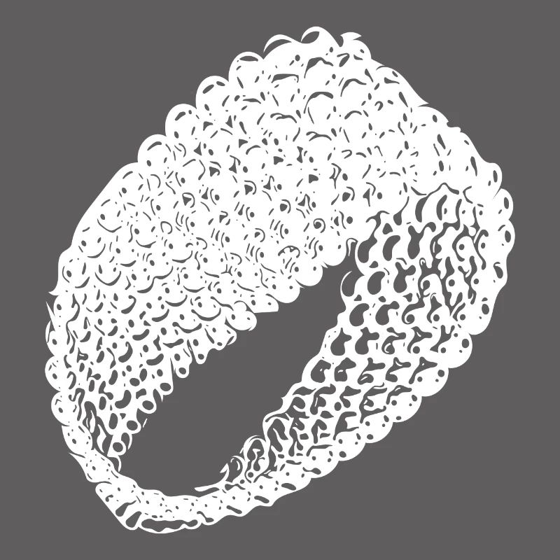 Geometric vintage Möbius loop flat surface