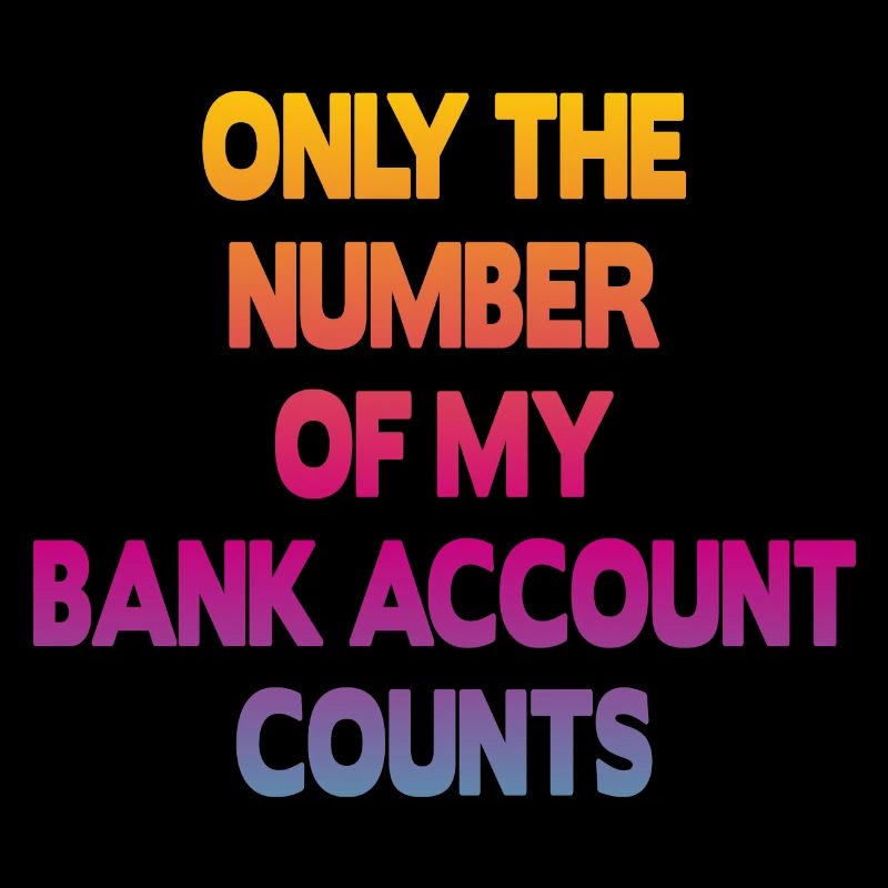 Seul le numéro de mon compte bancaire compte