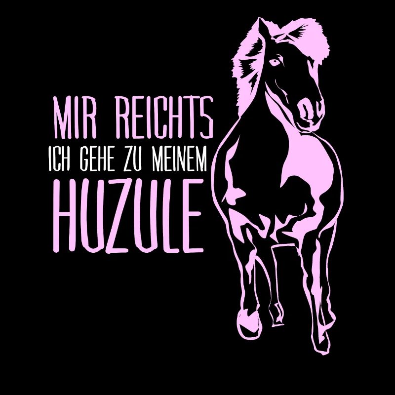 Huzule Spruch mit Pferd