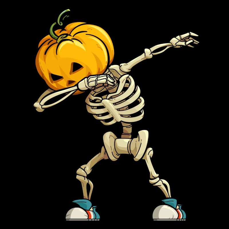 Pumpkin Skeleton Dancer