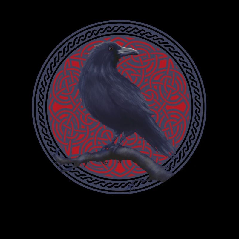 Raven Crow Celtic Celts