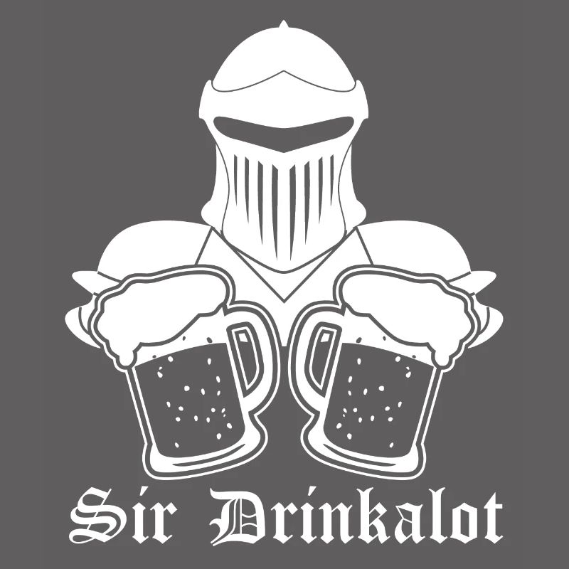 Beer Knight Vampire Drinking Schnapps