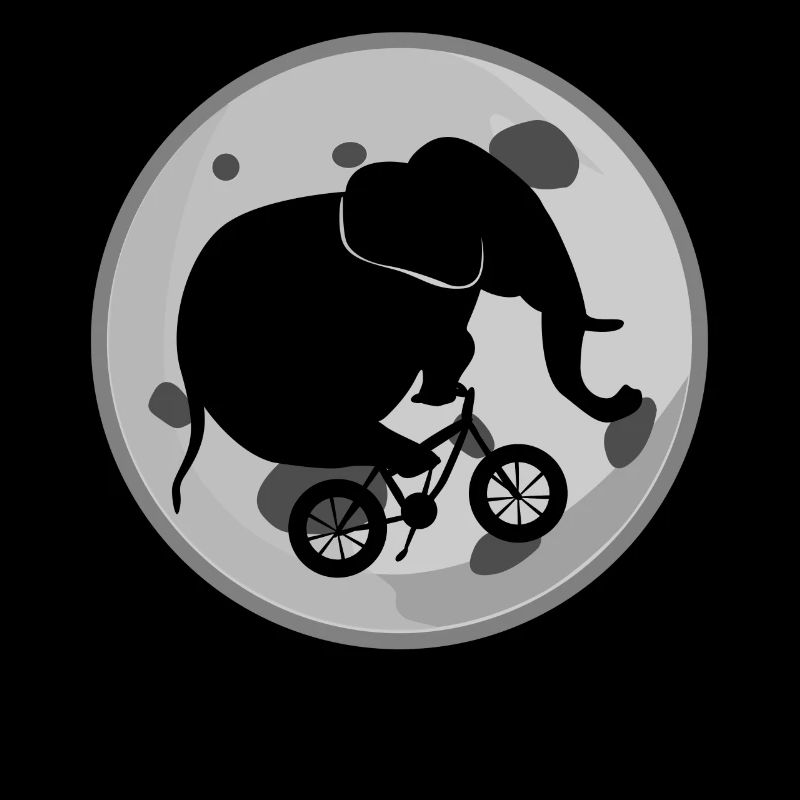 Éléphant sur un vélo Éléphants