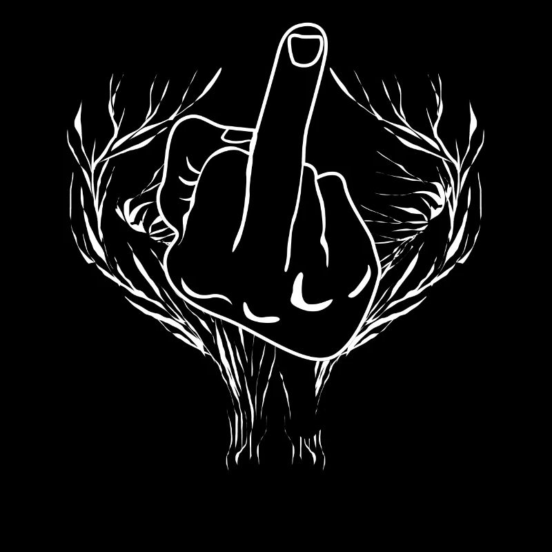 Middle Finger Tree Misanthrope