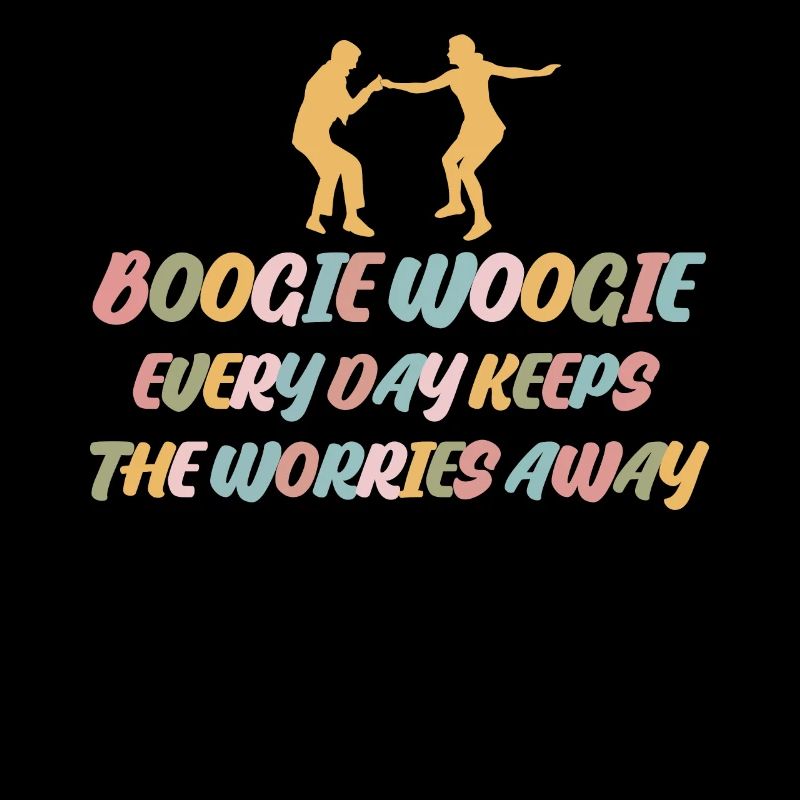 Boogie Woogie Balançoire de danse rétro