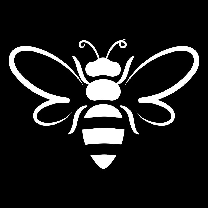 bee || Bee in white