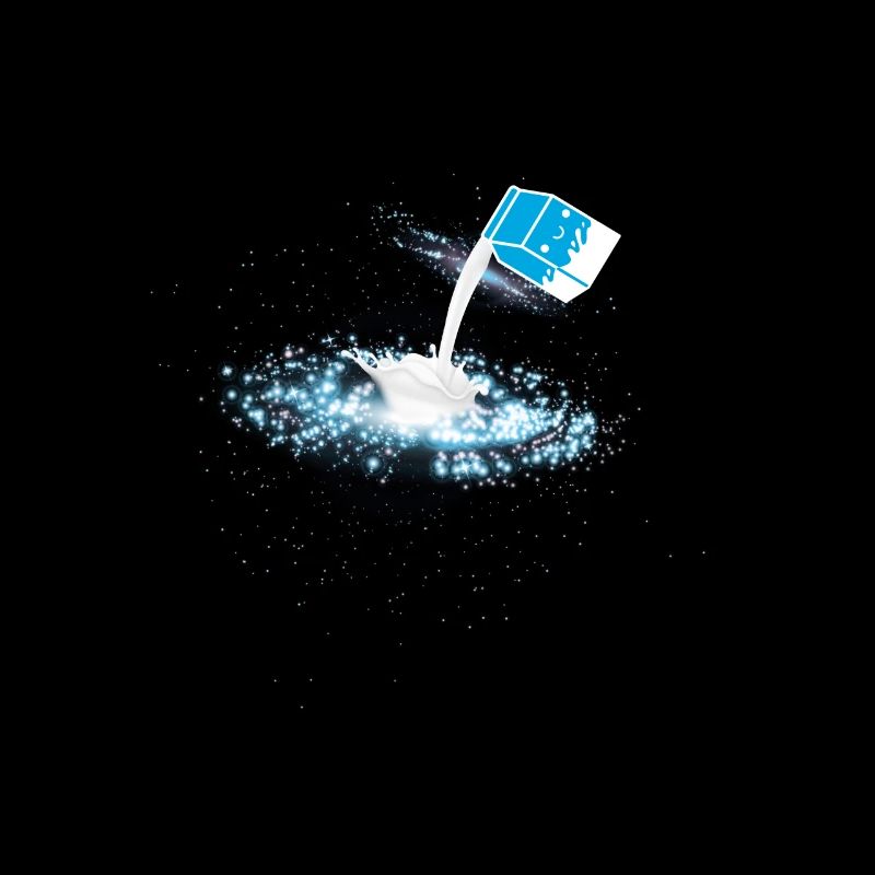 L'espace extra-atmosphérique de Milkyway de lait de galaxie