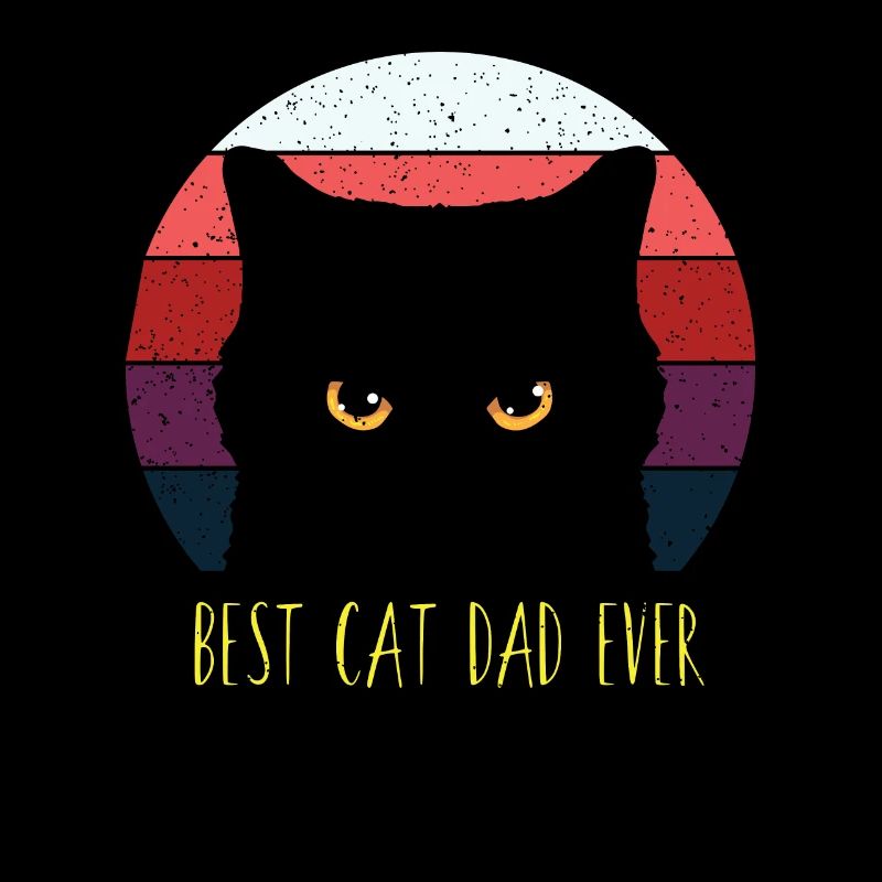 Best Cat Dad Ever Cat Angry Cat Father Daddy