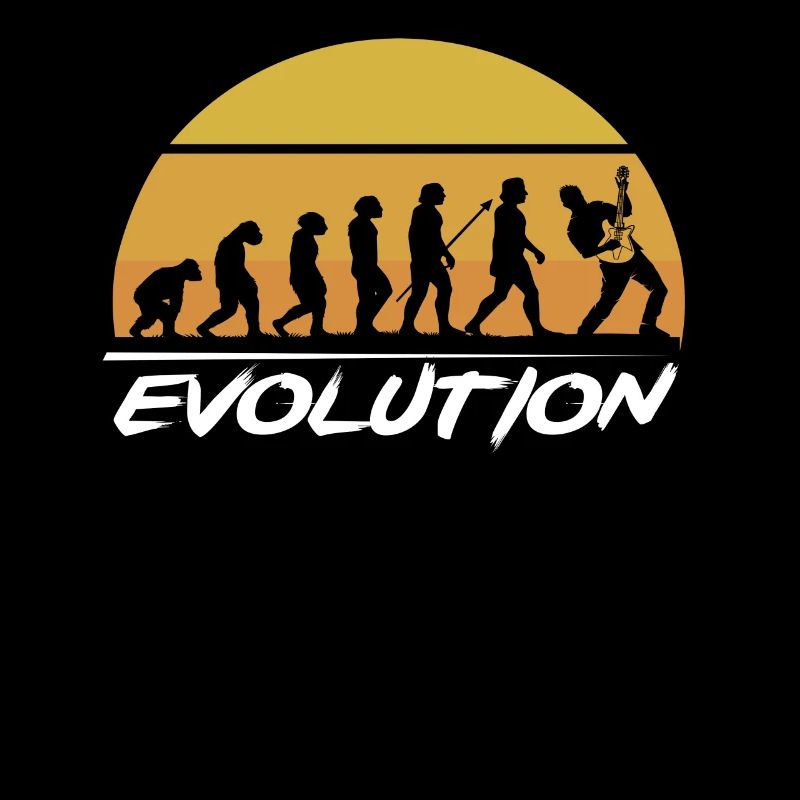 Gitarre Gitarren Evolution