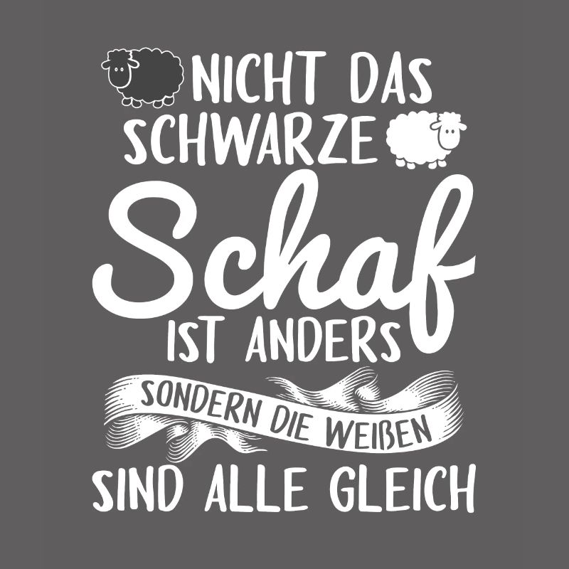 Nicht das schwarze Schaf ist anders Schäfer