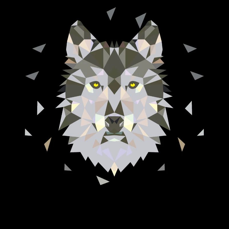 Wolf wolves wolf face