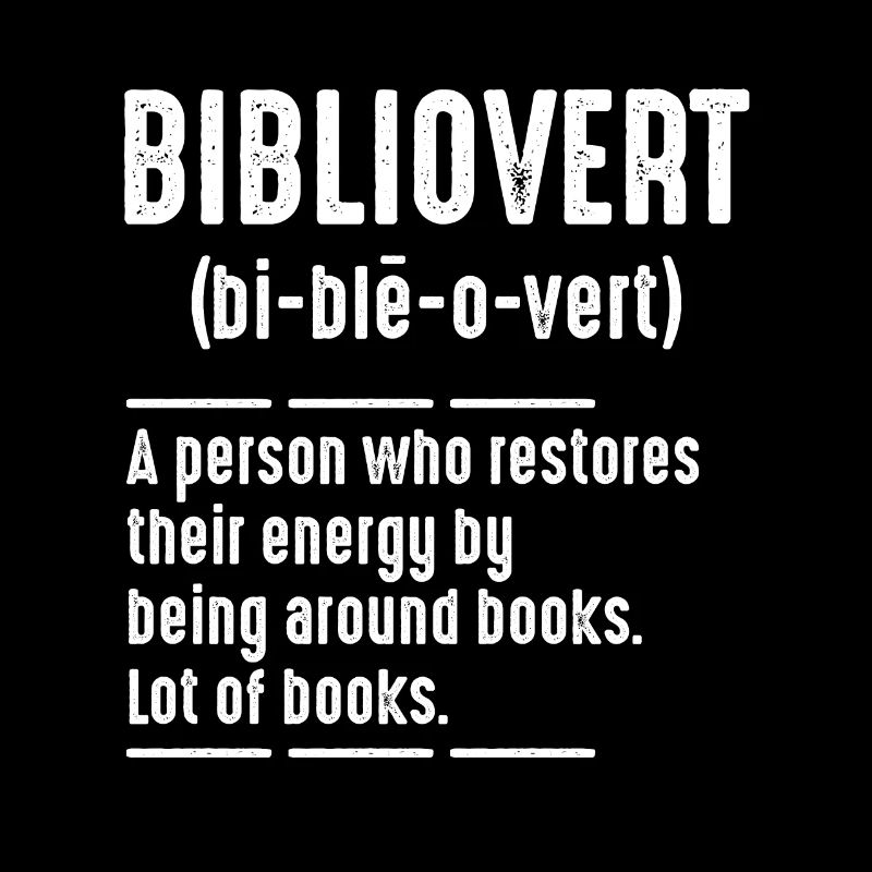 Bibliovert Bibliophile Bookish Book Lover