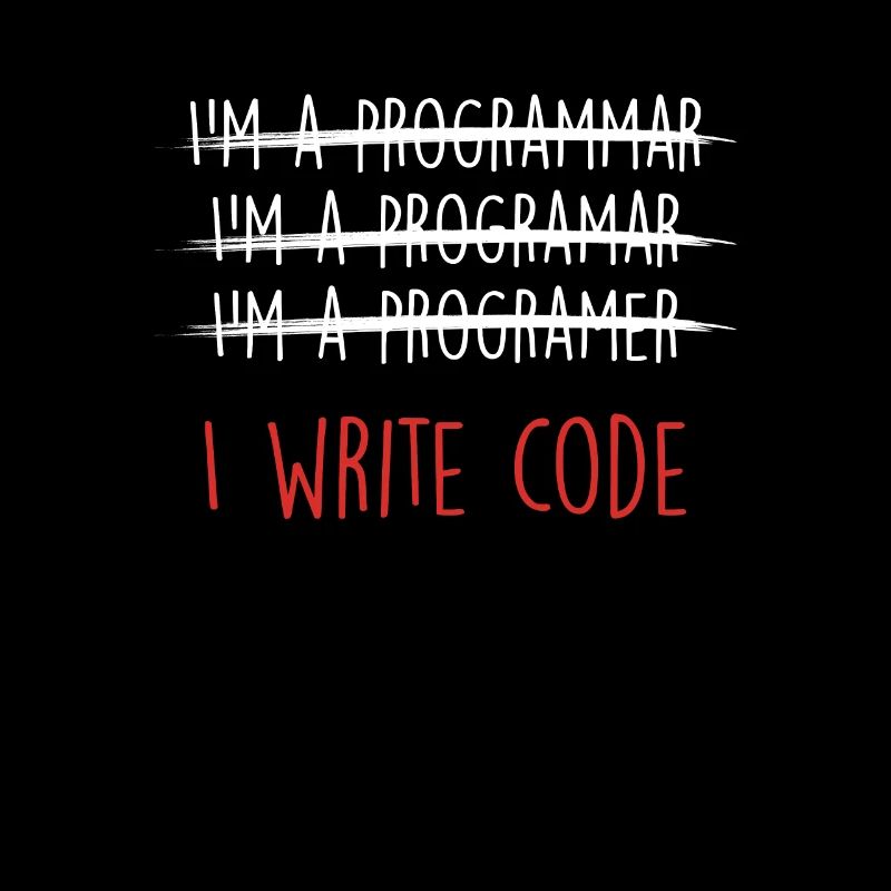 Ich schreibe Code Coder Programmer Programmiergeschenk