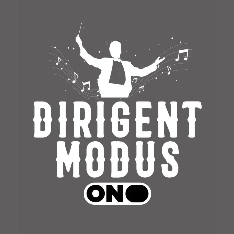 Dirigent Modus Dirigent Orchester Musik Note Geschenk